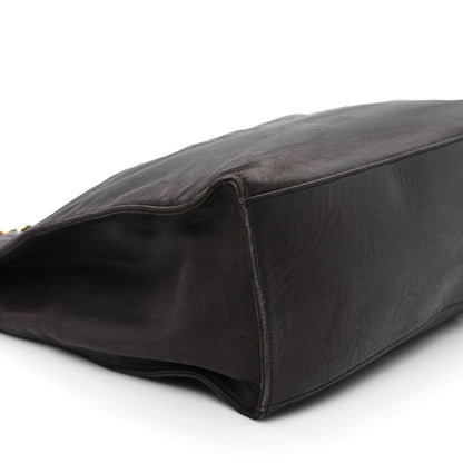 Chanel Lambskin CC Shoulder Bag Brown 9 of 12