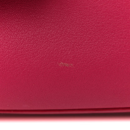 Saint Laurent Calfskin Small Classic Y Cabas Fuchsia 14 of 19