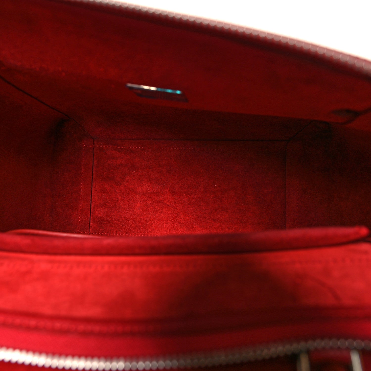 Celine Baby Grained Calfskin Micro Belt Bag Coquelicot 5 of 10