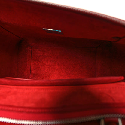 Celine Baby Grained Calfskin Micro Belt Bag Coquelicot 5 of 10