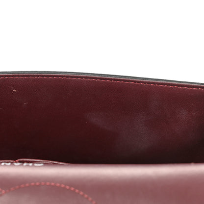 Chanel Lambskin Quilted Jumbo Double Flap Black 10 of 11