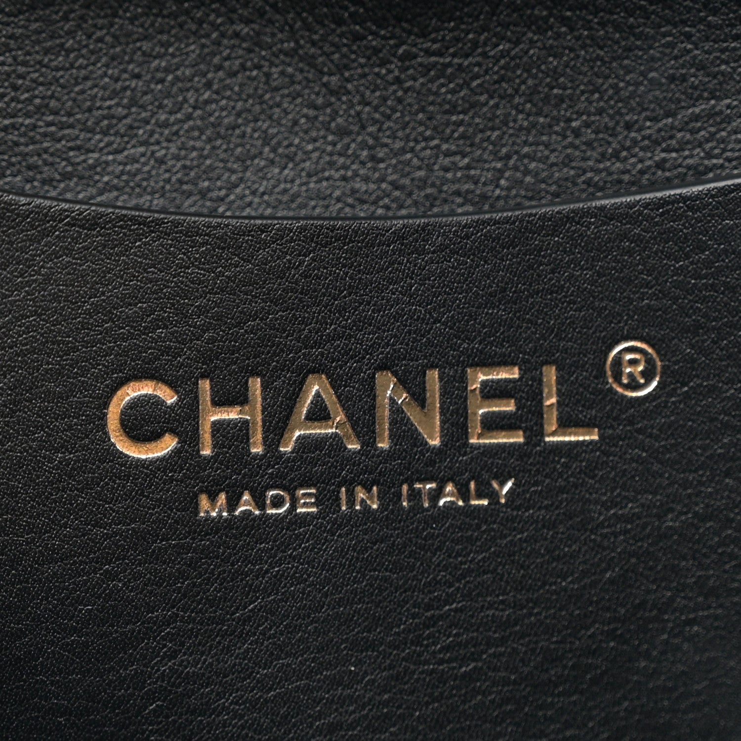 Chanel Calfskin Stitched Large Shopping Tote Black 6 of 10