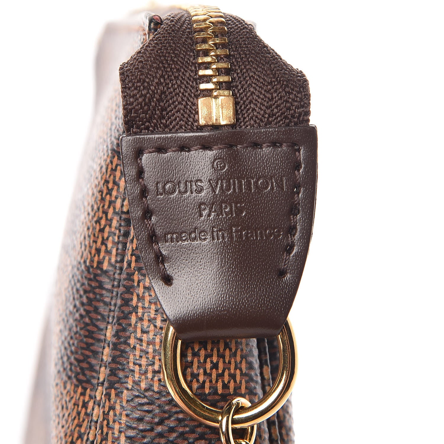 Louis Vuitton Damier Ebene Mini Pochette Accessories 6 of 7