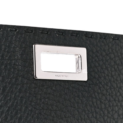 Fendi Cuoio Romano Selleria Peekaboo Continental Wallet Asfalto 7 of 16