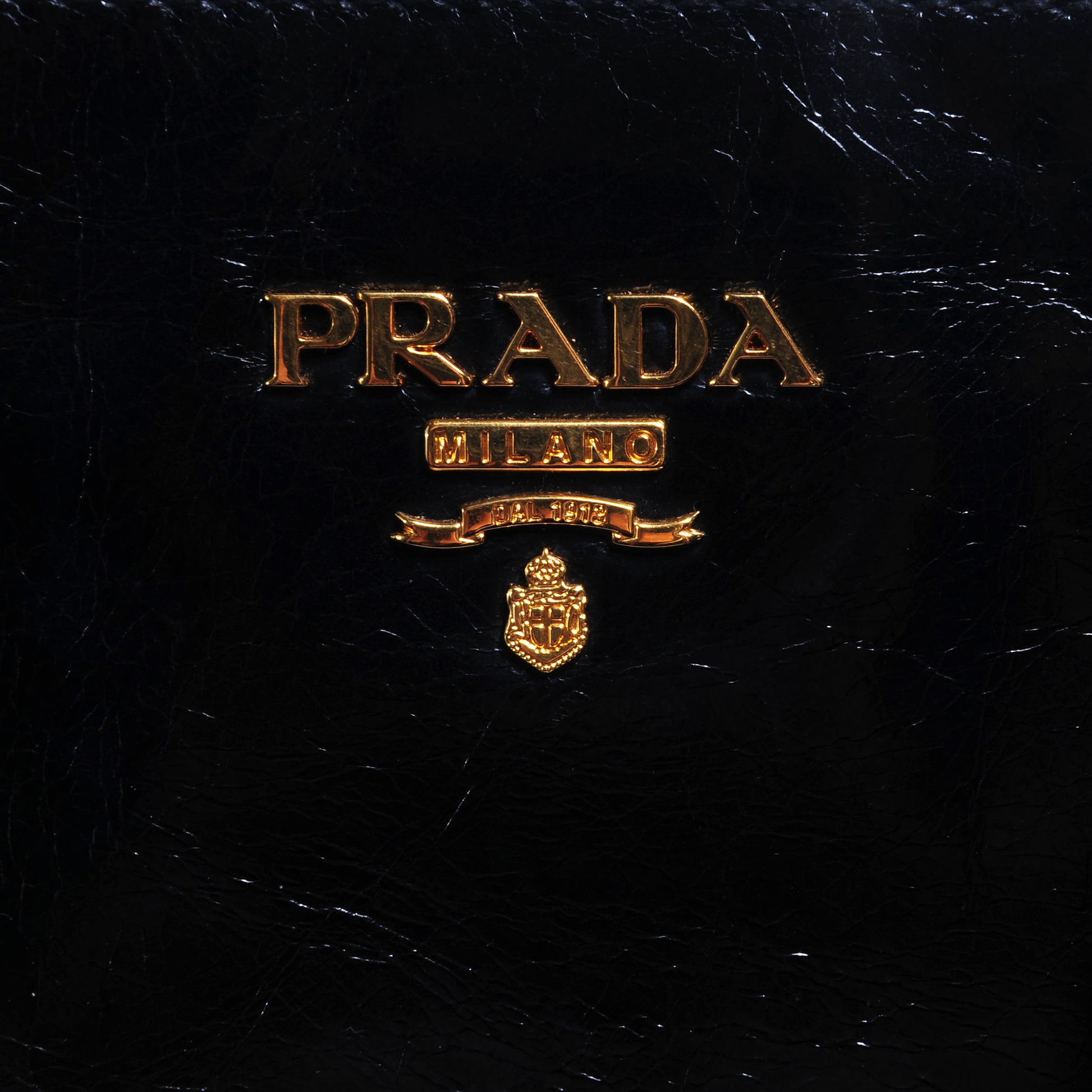 Prada Vitello Shine Tote Nero Black 6 of 9