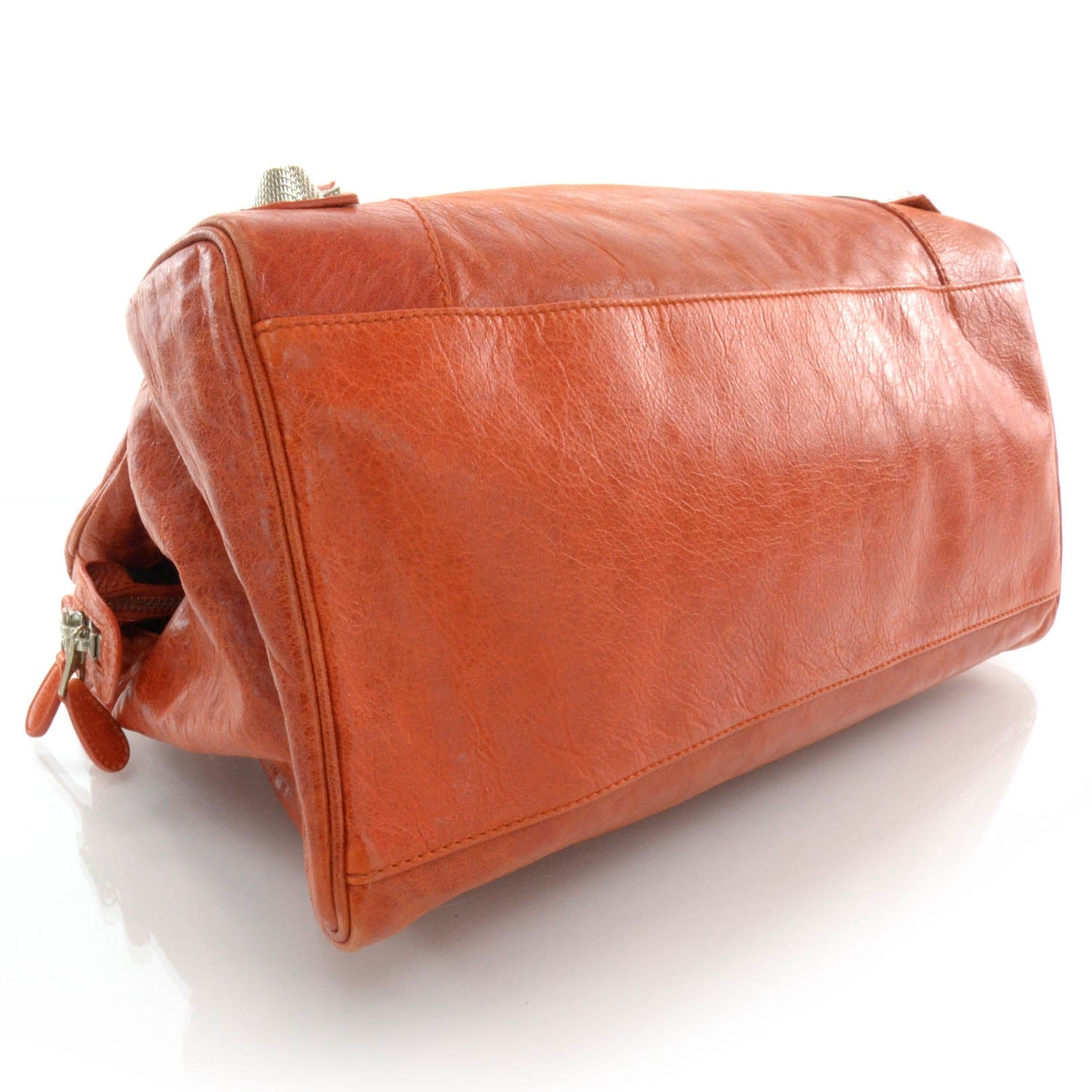 Agneau Giant 21 Silver Hardware Mid Day Mandarine