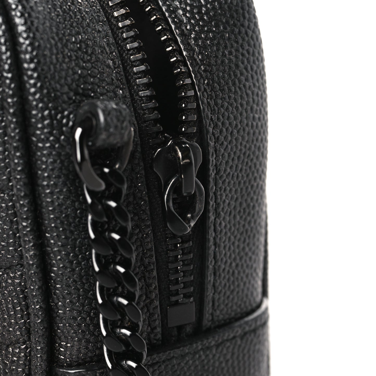 Grain De Poudre Matelasse Monochrome Monogram Mini Lou Camera Bag Black