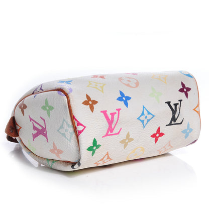 Louis Vuitton Monogram Multicolor Mini Sac HL Speedy White 4 of 7