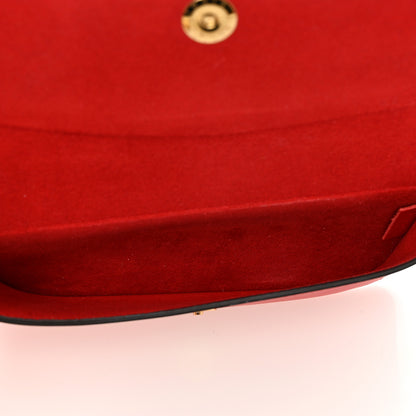 Louis Vuitton Monogram Woody Sunglass Case Rouge 5 of 9