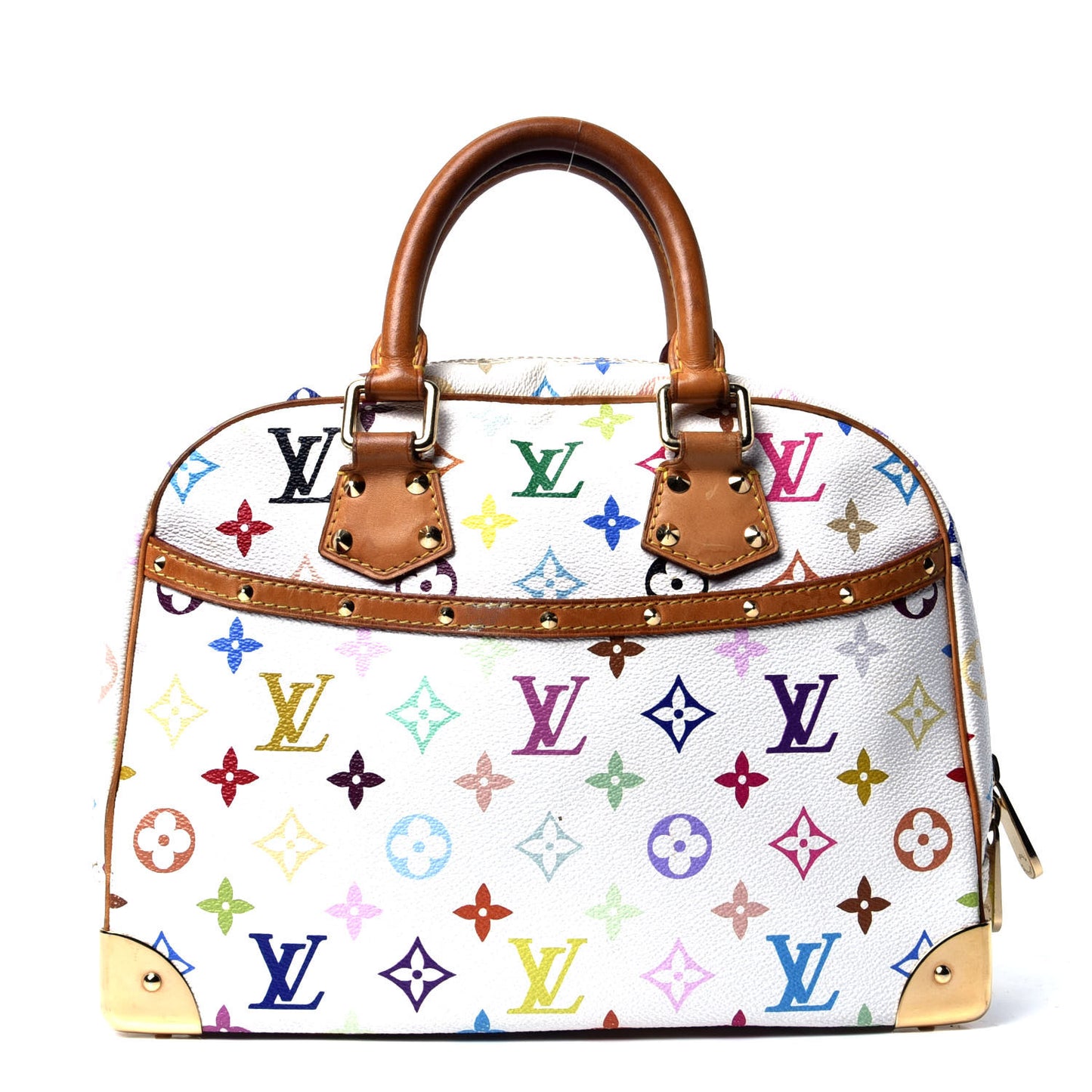 Monogram Multicolor Trouville White