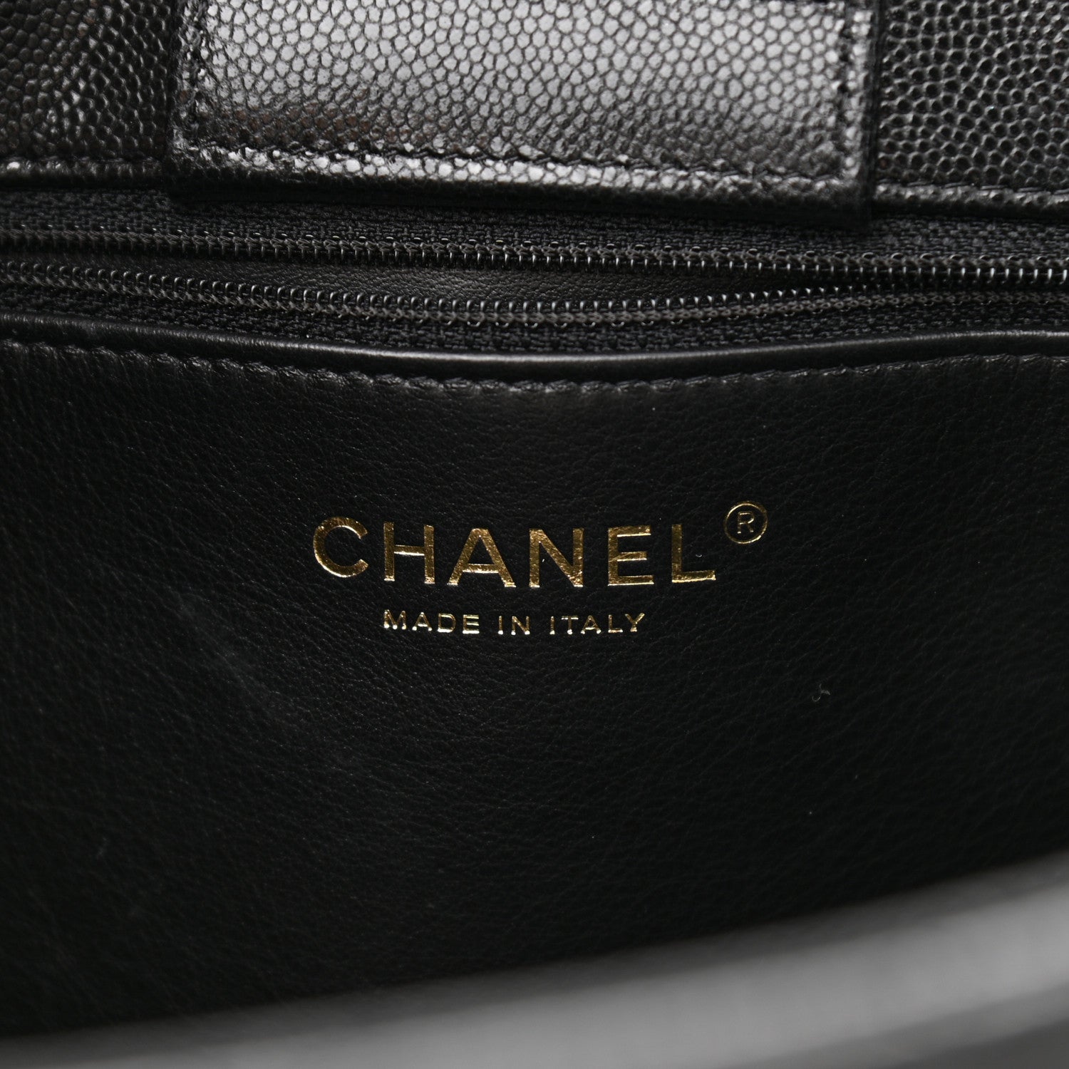 Chanel Caviar Quilted Large Shopping Tote Black 6 of 12