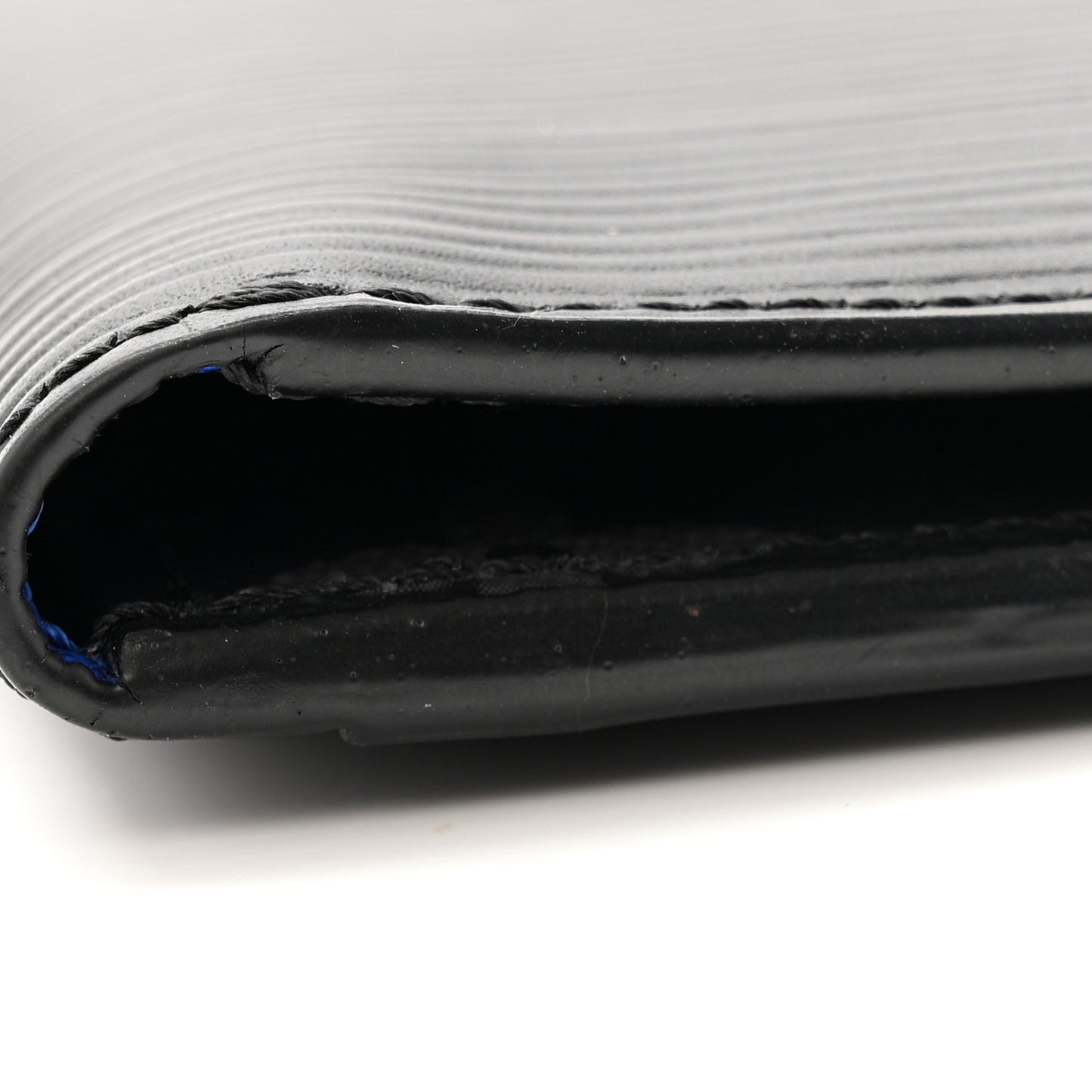 Epi Monogram Eclipse Pocket Organizer Black Blue