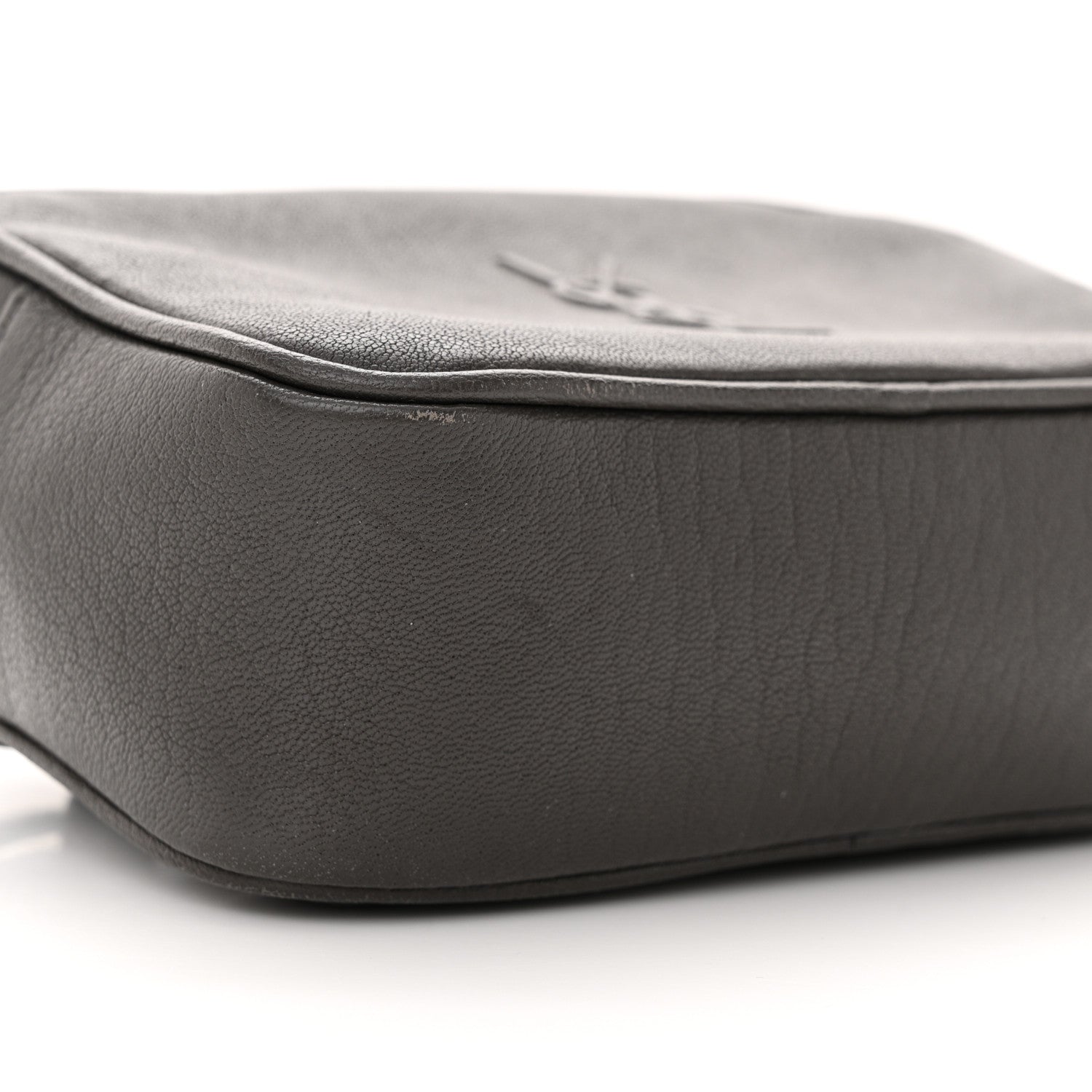 Saint Laurent Lambskin Monogram Lou Belt Bag Asphalt 10 of 16