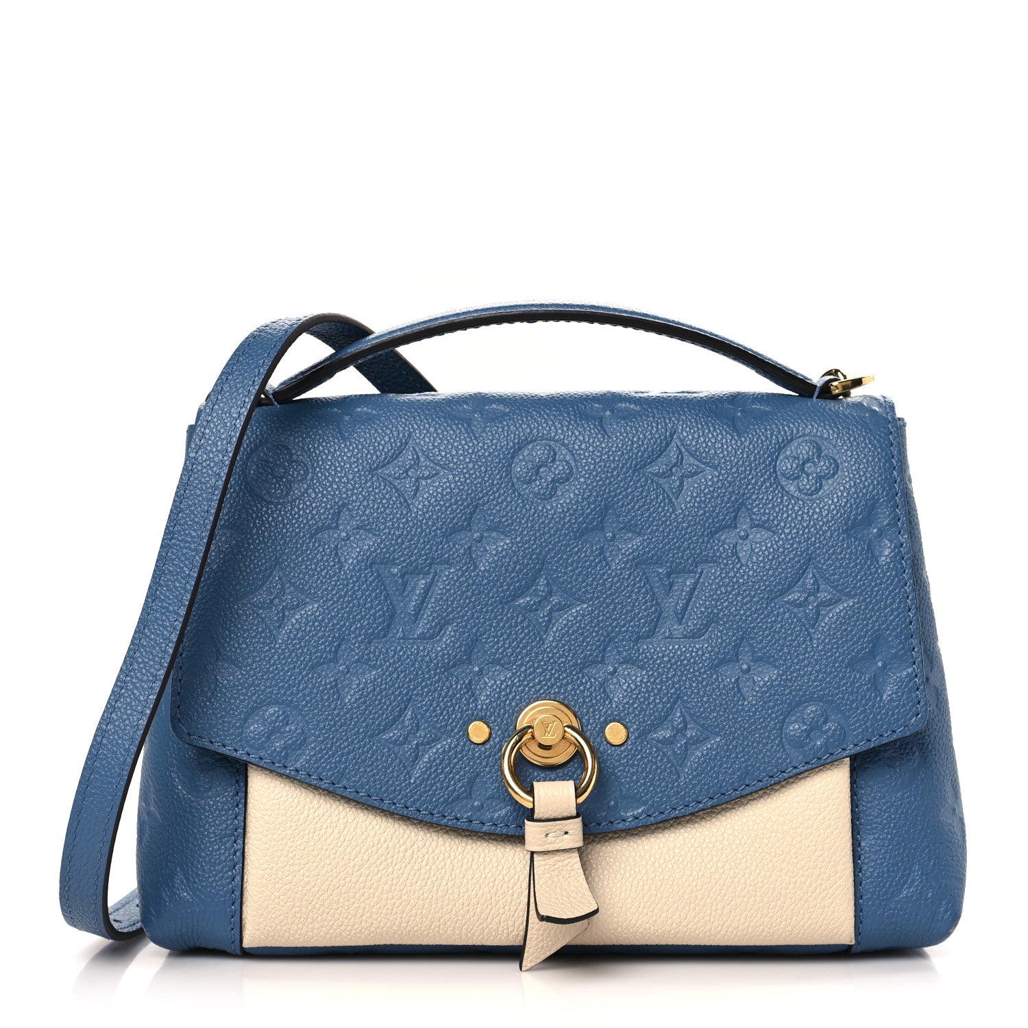 Louis Vuitton Empreinte Blanche BB Denim Creme 1 of 8