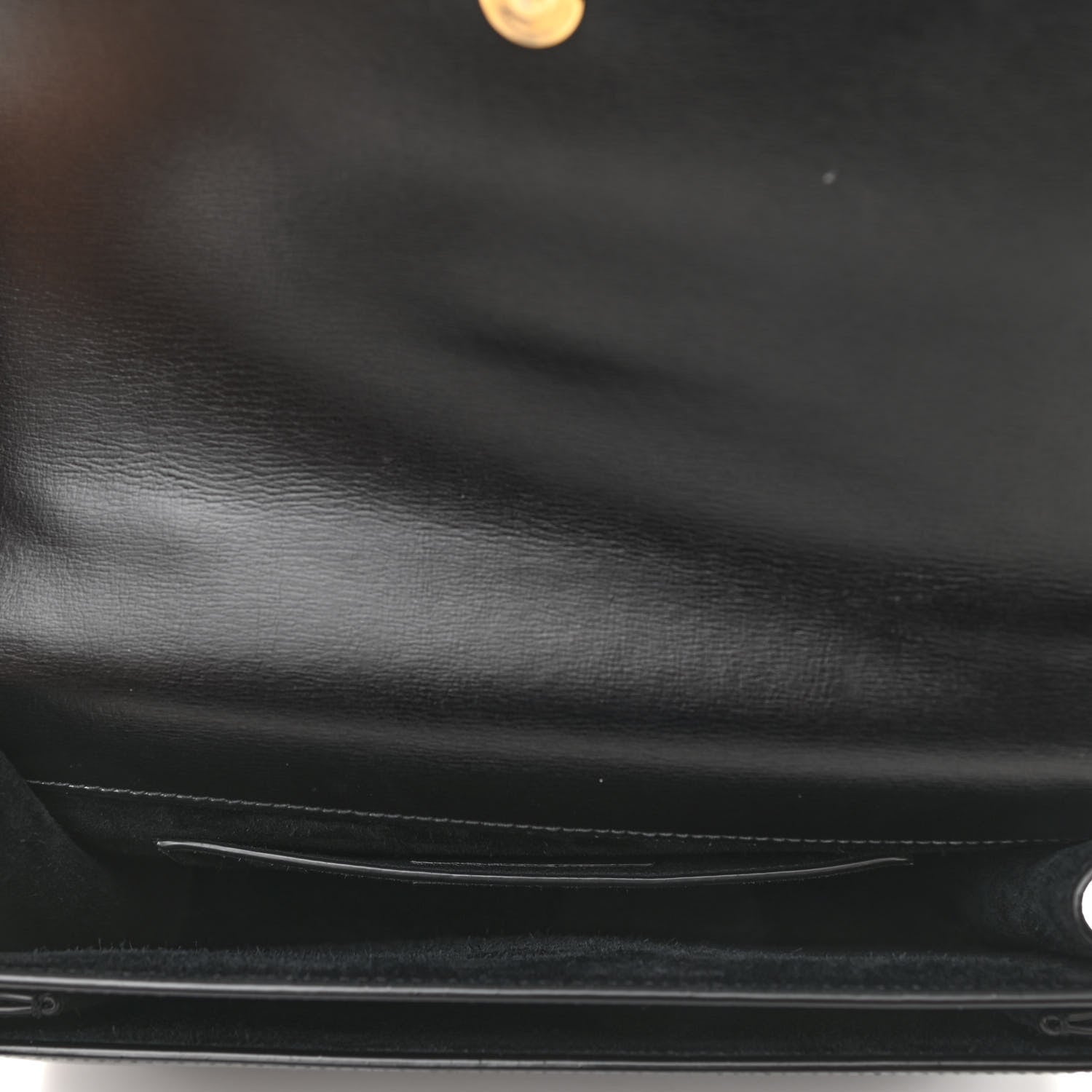 Saint Laurent Smooth Calfskin Medium Monogram Sunset Satchel Black 5 of 9