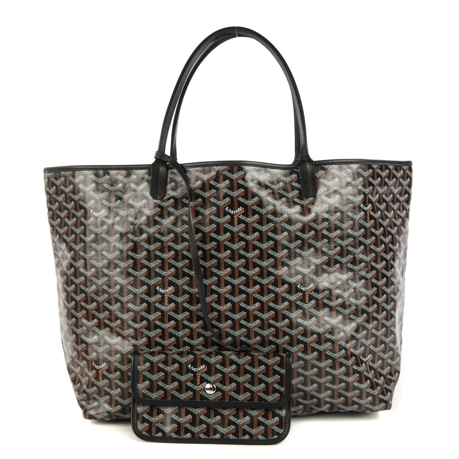 Goyard Goyardine Saint Louis GM Black 1 of 9