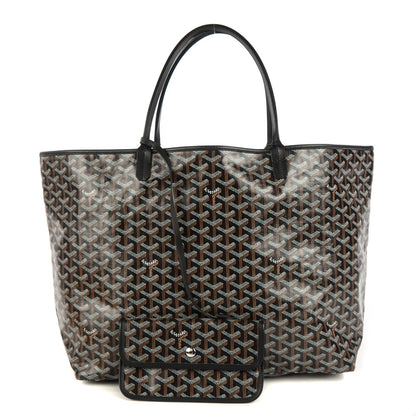 Goyard Goyardine Saint Louis GM Black 1 of 9