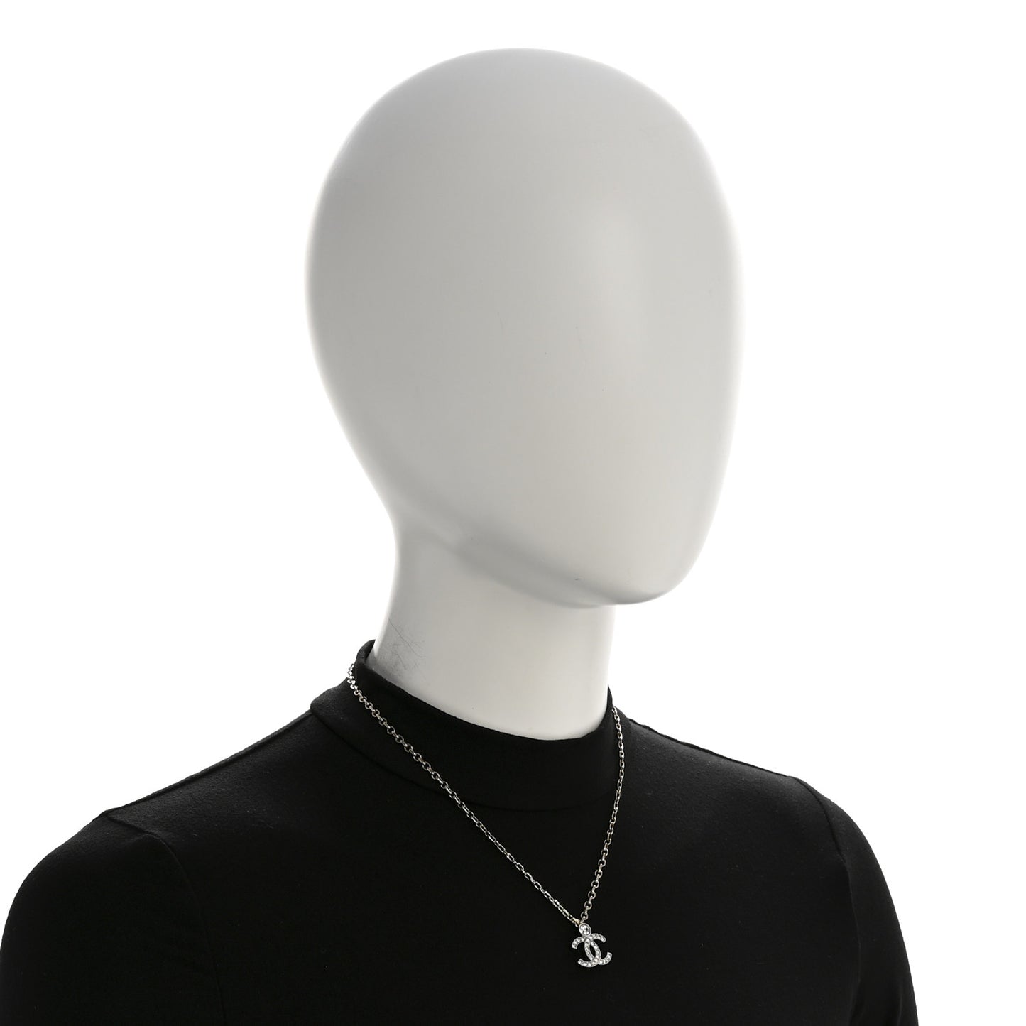 Crystal CC Necklace Gold Silver