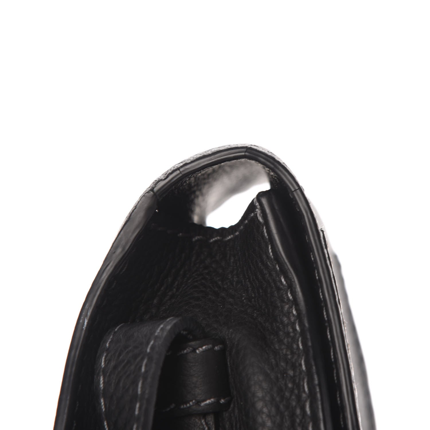 Chloe Calfskin Mini Marcie Round Crossbody Bag Black 11 of 12