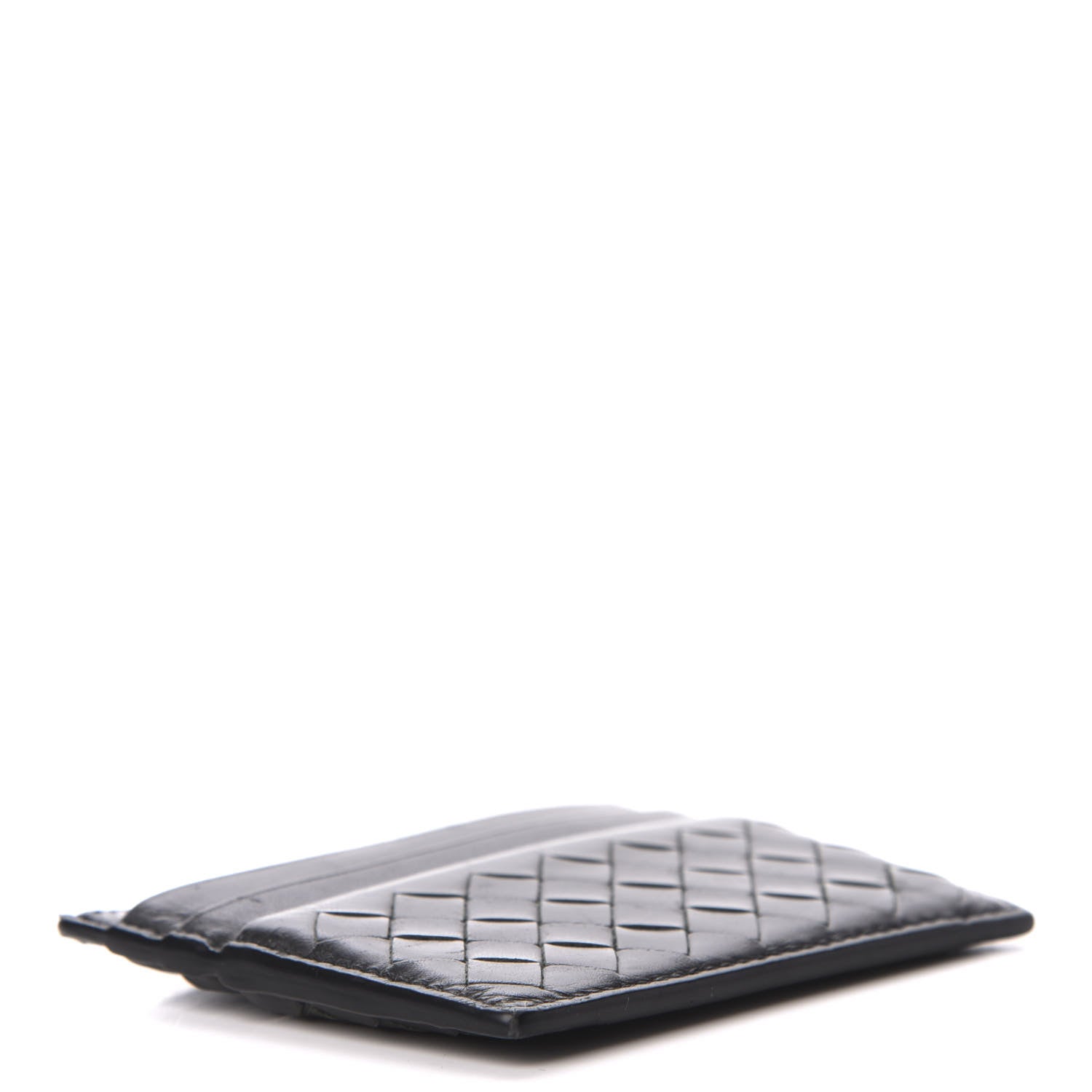 Bottega Veneta Nappa Intrecciato Card Holder Black 4 of 9