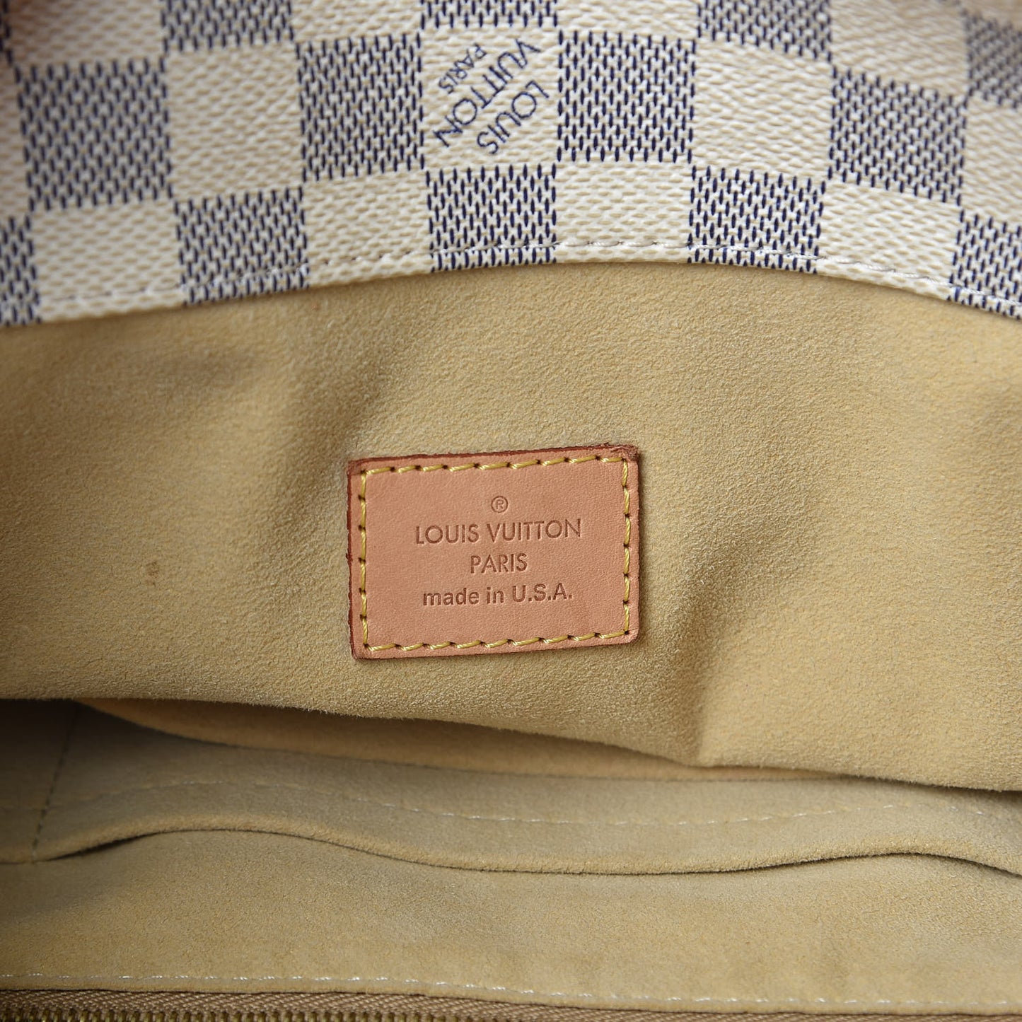 Damier Azur Artsy MM