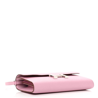 Hermes Epsom Constance Wallet To Go Mauve Sylvestre 4 of 11
