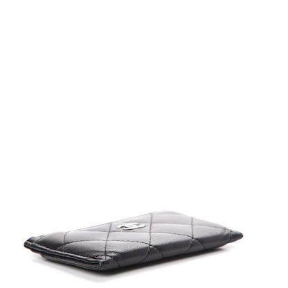 Chanel Lambskin Quilted Card Holder Black 3 of 9