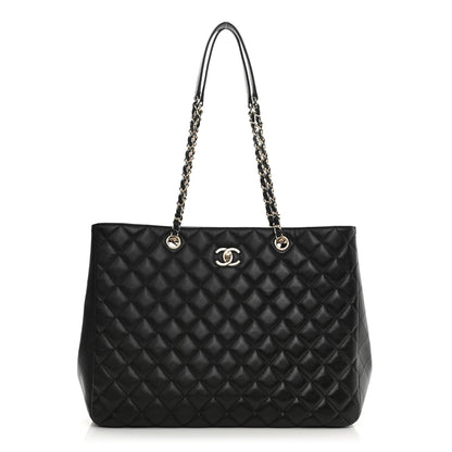 Chanel Caviar Quilted Large Shopping Tote Black 1 of 10