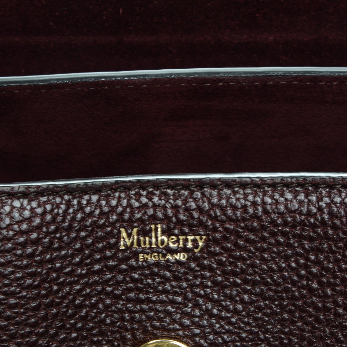 Natural Grain Calfskin New Bayswater Oxblood
