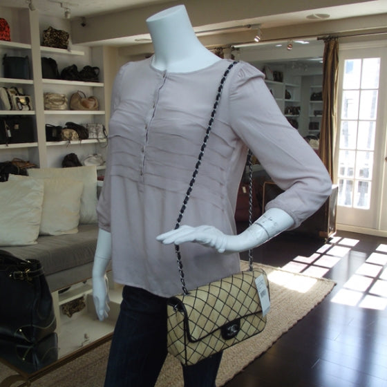 Straw Diamond Stitch Raffia Flap