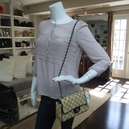 Chanel Straw Diamond Stitch Raffia Flap 2 of 12