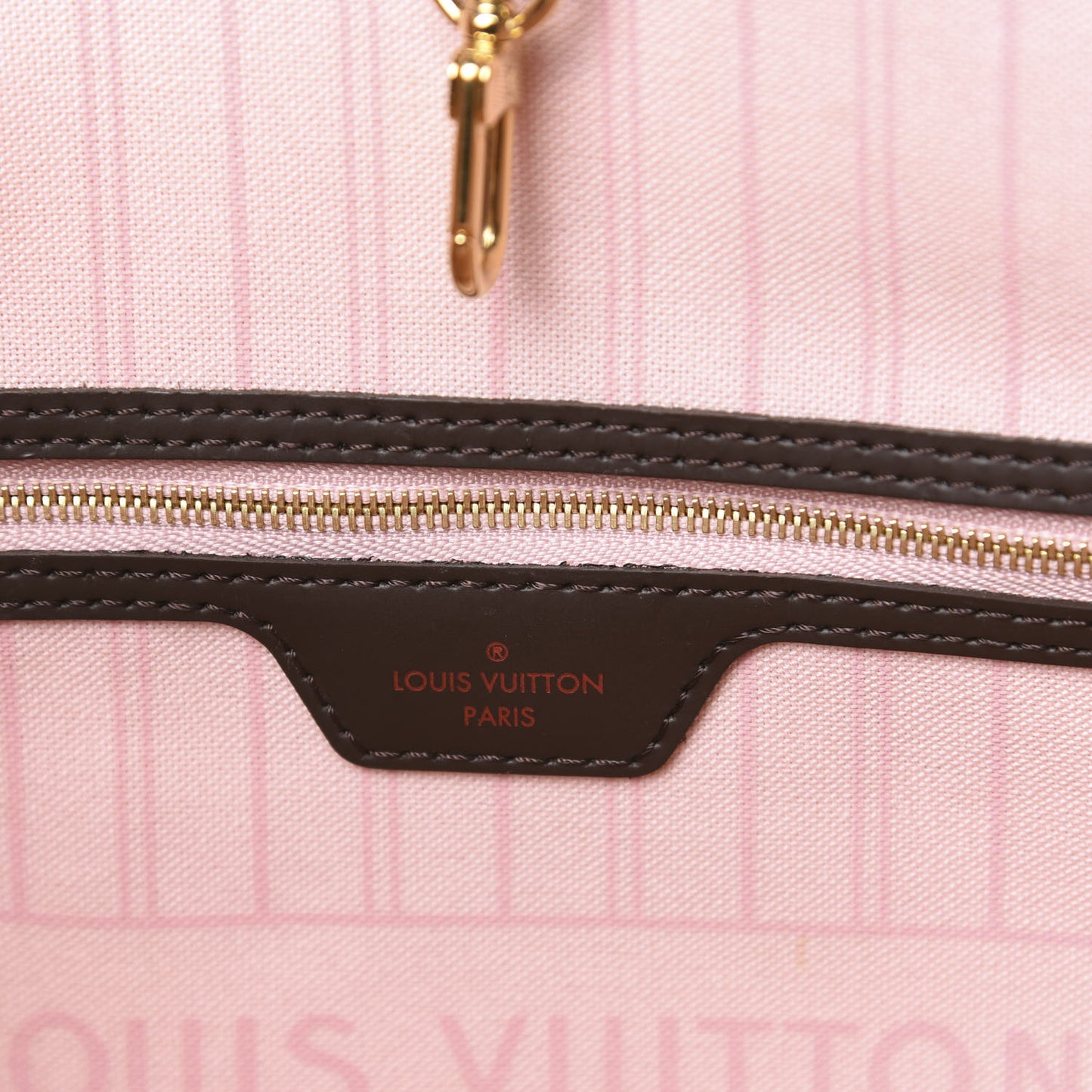 Damier Ebene Neo Neverfull MM Rose Ballerine