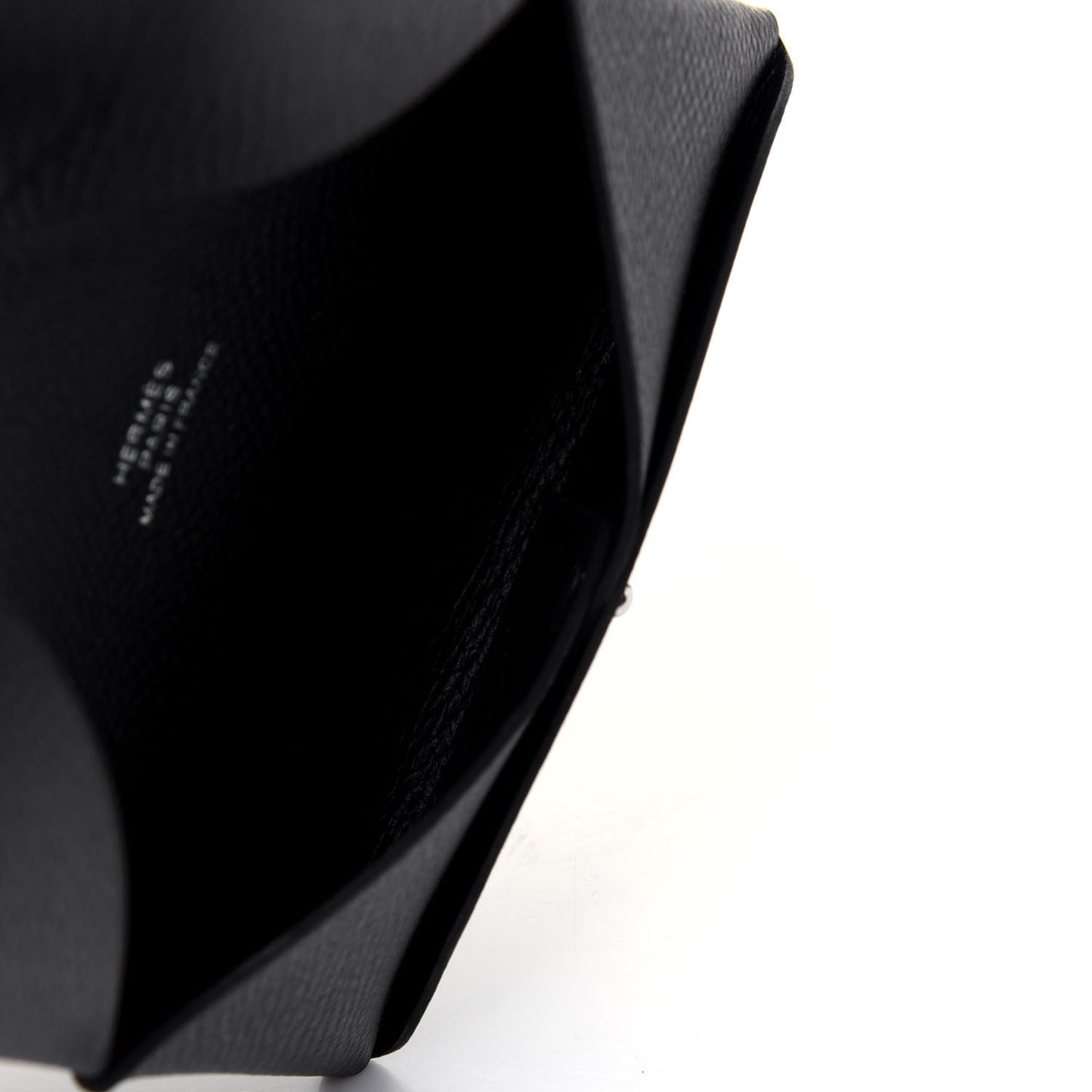 Epsom Calvi Card Case Black