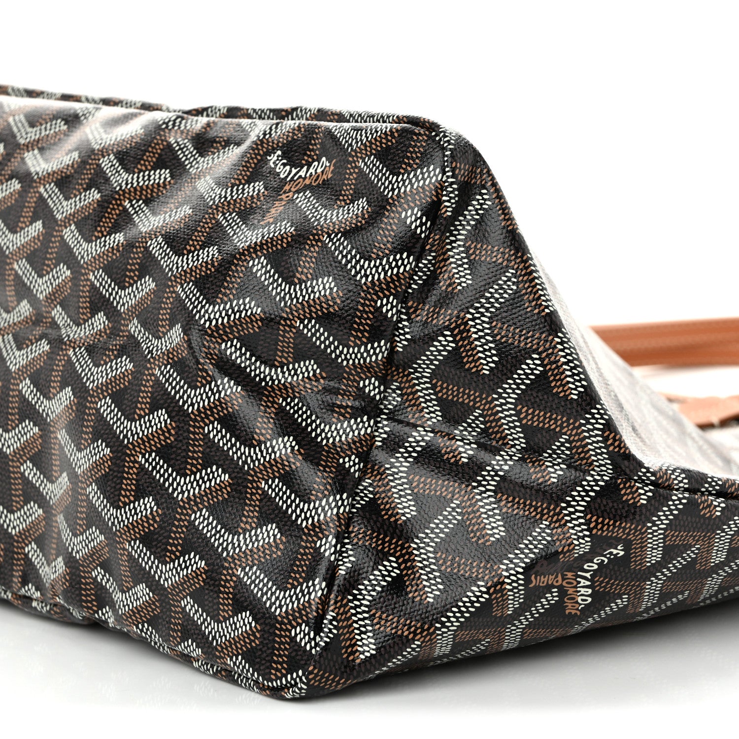 Goyard Goyardine Saint Louis PM PM Black Gold 11 of 11