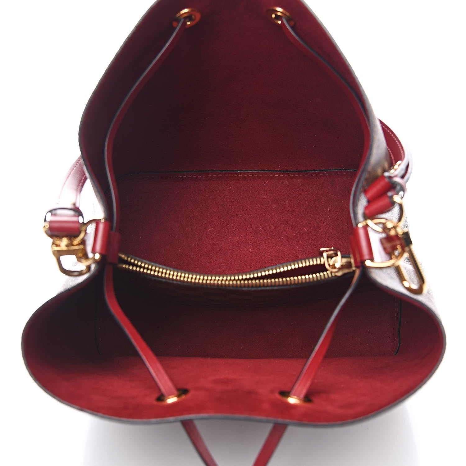 Louis Vuitton Damier Ebene Neonoe MM Cherry Berry 5 of 11