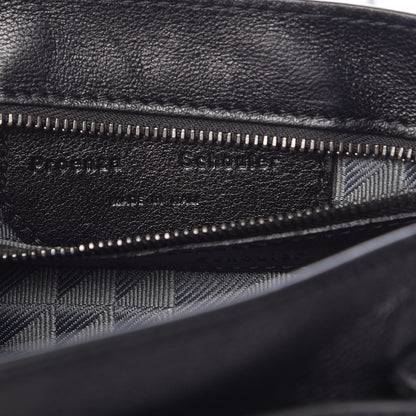 Proenza Schouler Lambskin Fringe PS1 Crossbody Pouch Black 7 of 8