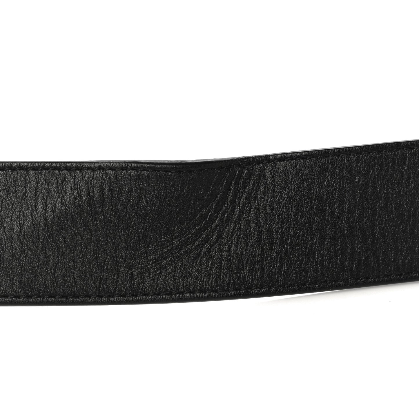 Moon Calfskin Scales Double G 40mm Belt 85 34 Black