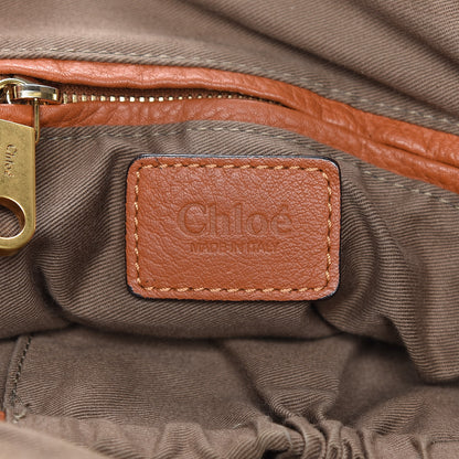 Chloe Calfskin Medium Marcie Satchel Tan 6 of 10