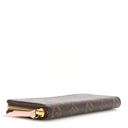 Louis Vuitton Monogram Clemence Wallet Rose Ballerine 4 of 7