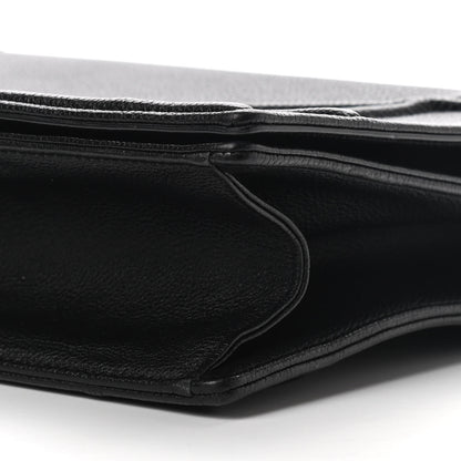 Christian Dior Grained Calfskin Large Diorama Flap Bag Black 10 of 10