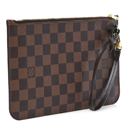 Louis Vuitton Damier Ebene Neverfull MM GM Pochette 3 of 7
