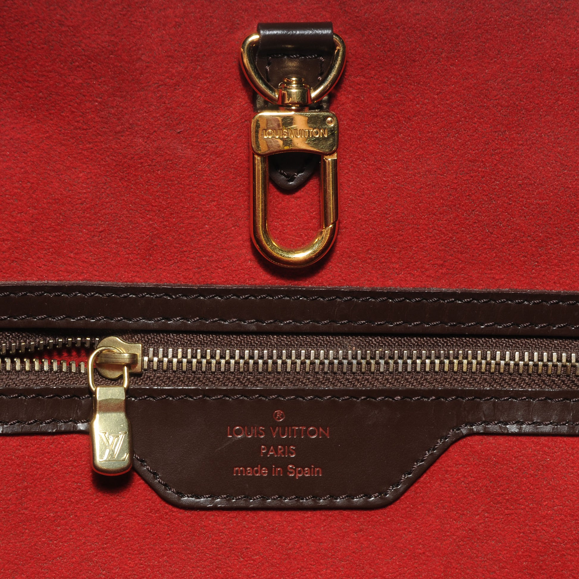 Louis Vuitton Damier Ebene Hampstead MM 6 of 8