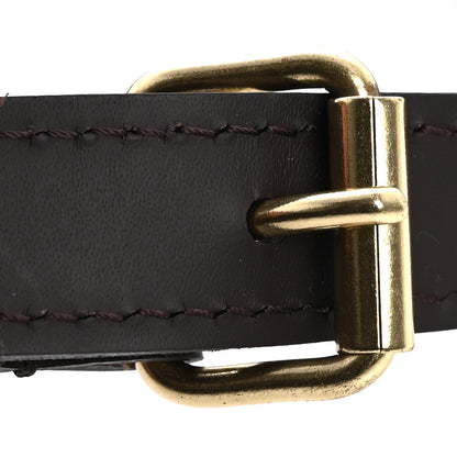 Louis Vuitton Calfskin Adjustable Speedy Bandouliere Shoulder Strap Brown 7 of 7