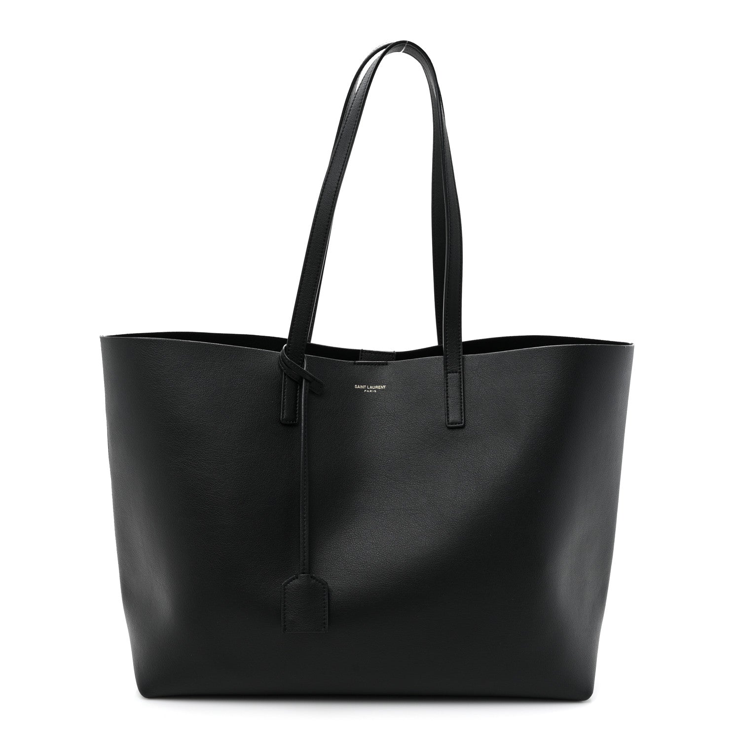 Saint Laurent Calfskin Large Shopping Tote Black 1 of 14