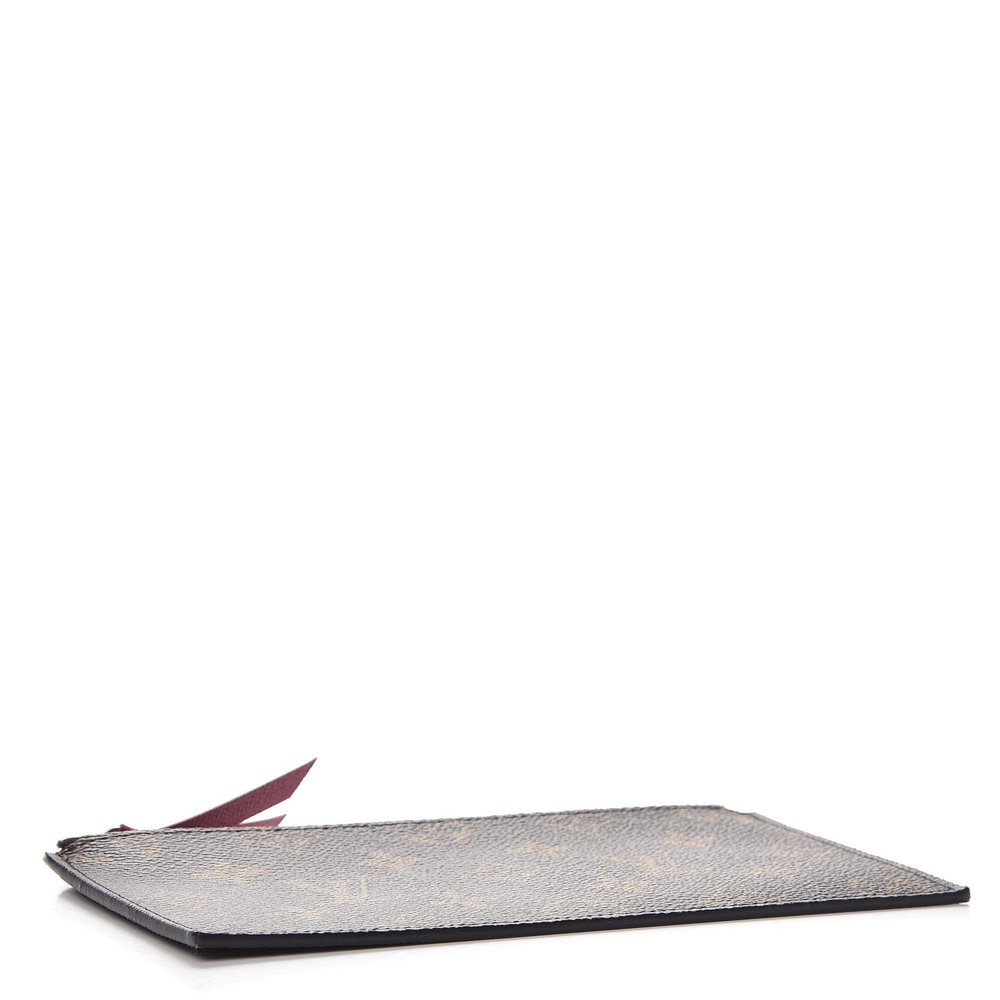 Monogram Felicie Chain Wallet Zippered Insert Fuchsia