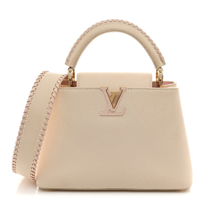 Louis Vuitton Taurillon Capucines BB Cream Beige Pearly Pink 1 of 9