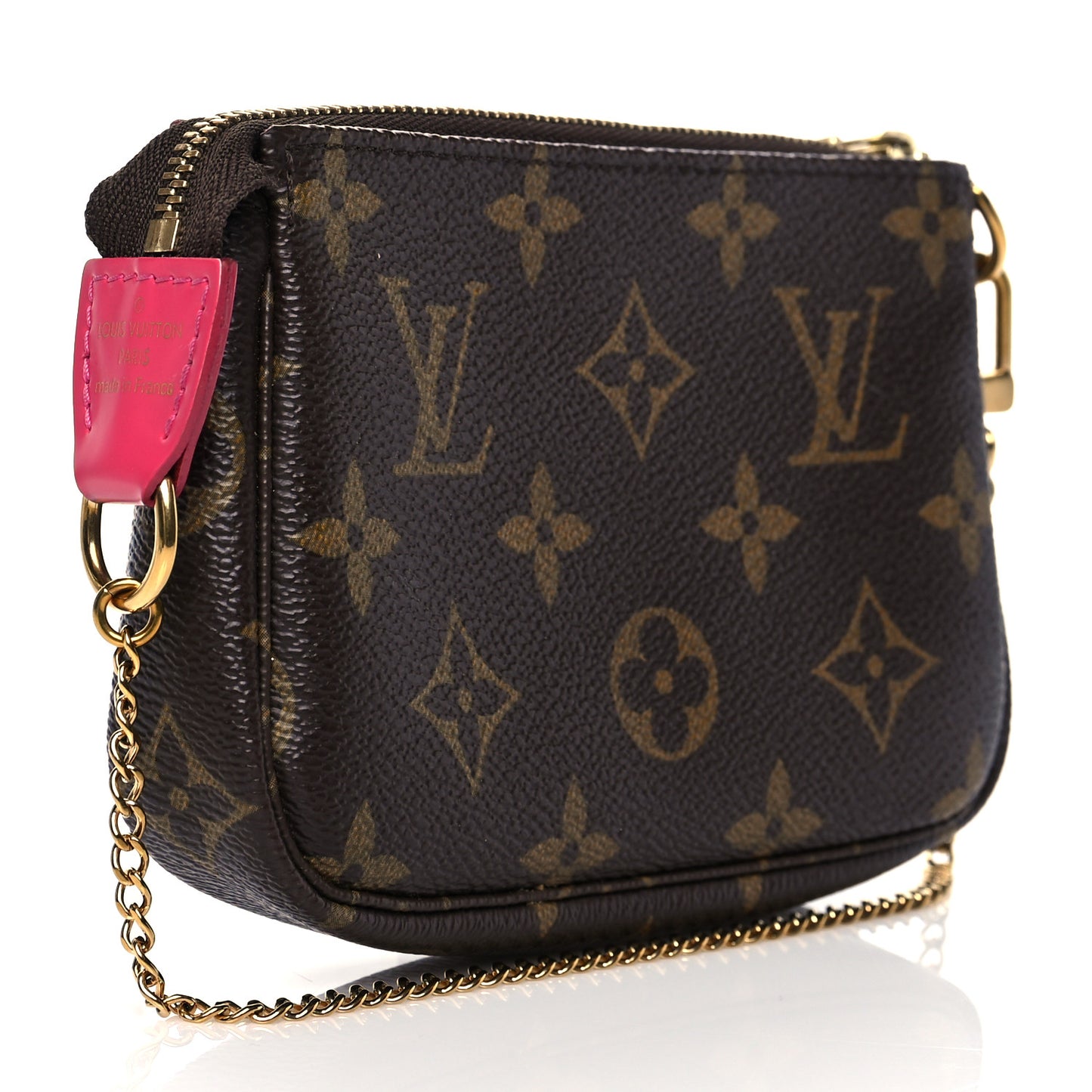 Monogram 2020 Christmas Animation Roller Coaster Mini Pochette Accessories Pivoine