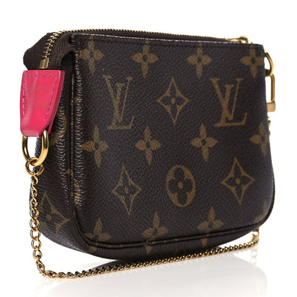 Louis Vuitton Monogram 2020 Christmas Animation Roller Coaster Mini Pochette Accessories Pivoine 3 of 10