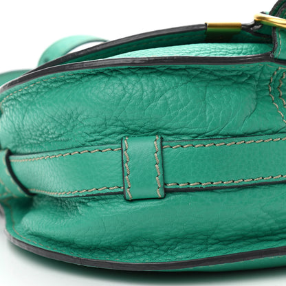 Chloe Calfskin Mini Marcie Round Crossbody Bag Jade Green 9 of 14