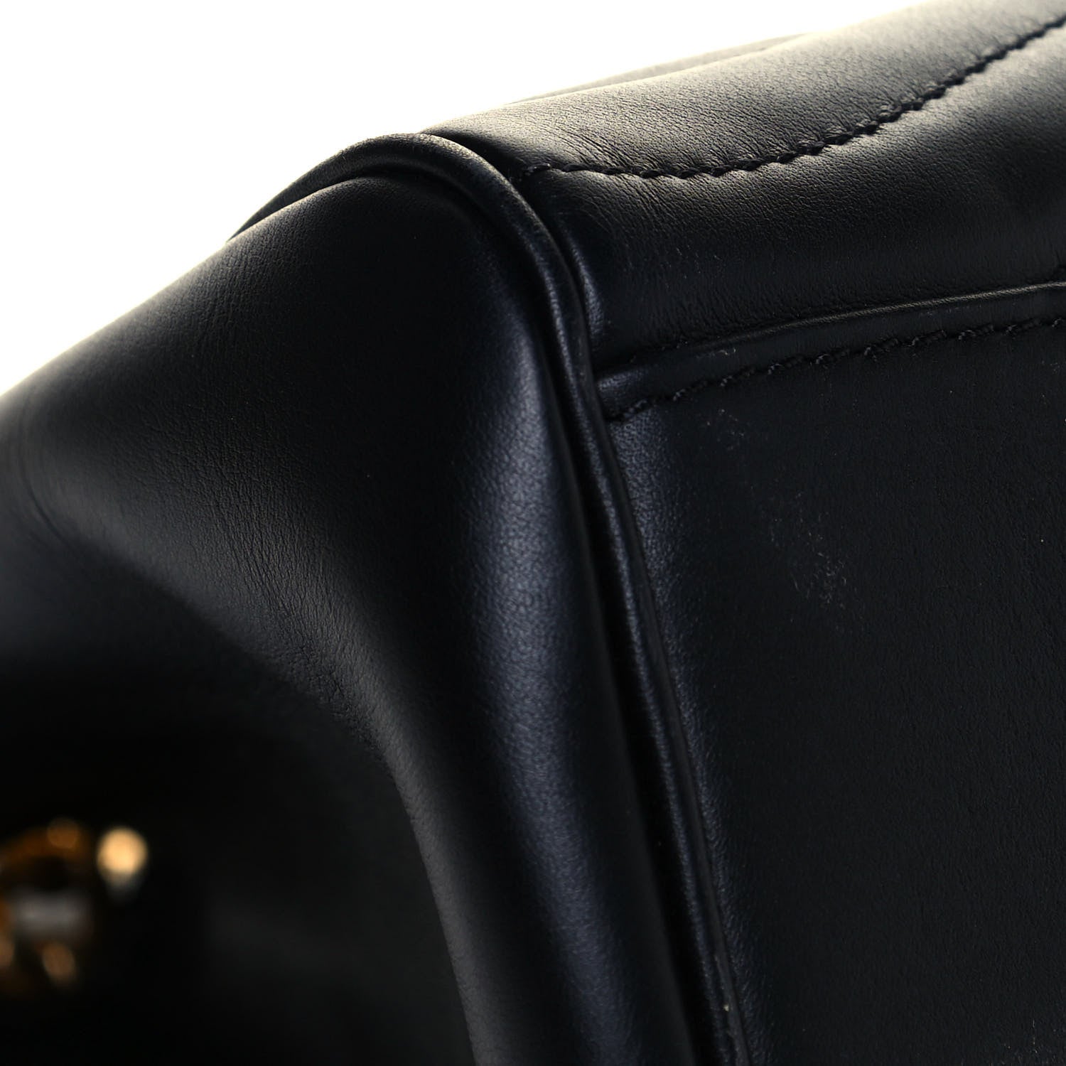 Louis Vuitton Calfskin New Wave Chain Tote Black 8 of 13